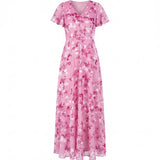 Vestido Envoltura Flotante