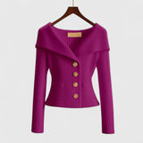 Ginevra | Chaqueta de Punto Elegante para Apariciones Estilosas