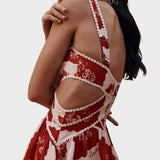 Sabella | Minivestido con flores