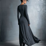 Naiara – Vestido midi con nudo lateral