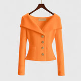 Ginevra | Chaqueta de Punto Elegante para Apariciones Estilosas