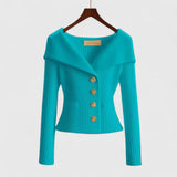 Ginevra | Chaqueta de Punto Elegante para Apariciones Estilosas