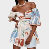 Sabella | Minivestido con flores