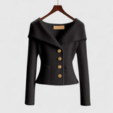 Ginevra | Chaqueta de Punto Elegante para Apariciones Estilosas