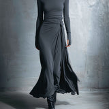 Naiara – Vestido midi con nudo lateral
