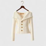 Ginevra | Chaqueta de Punto Elegante para Apariciones Estilosas