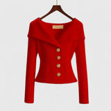 Ginevra | Chaqueta de Punto Elegante para Apariciones Estilosas