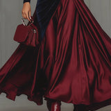 Lira - Vestido largo bicolor