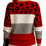 Camilla | Suéter Elegante con Leopardo