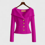 Ginevra | Chaqueta de Punto Elegante para Apariciones Estilosas