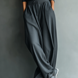 Conjunto de Punto de Pantalones Amplios