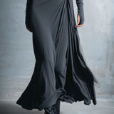 Naiara – Vestido midi con nudo lateral