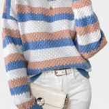 Nadia | Suéter Oversized a Rayas